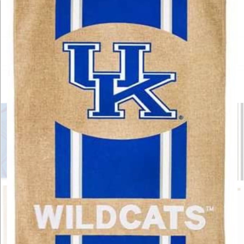 UK team flag. Team Sports America burlap flag